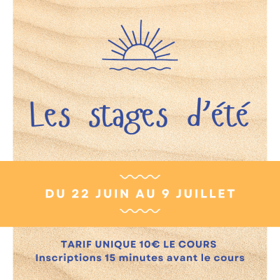 Les stages d’été